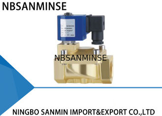 خلبان P6 دوطرفه جعلی برنجی برقی Solenoid Valve Solenoid عمل می کند