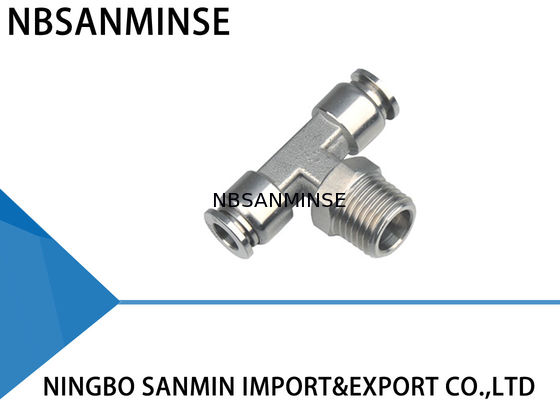 SSB Tee لوازم جانبی شیلنگ هوا / هیدرولیک برای خدمات مواد غذایی / صنایع شیمیایی