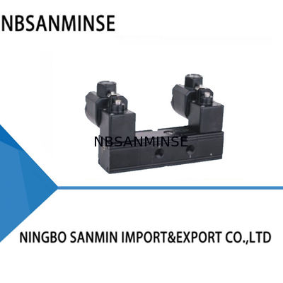 ضد انفجار 3 موقعیت دریچه سولینوئید پنوماتیک NBR مهر 0.15 - 0.8Mpa DC24V 3.5W