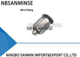 PC - C Compact یک لمس اتصالات کوتاه مجهز به پنوماتیک فشار در هوا پنوماتیک مردان راست اتصالات Sanmin