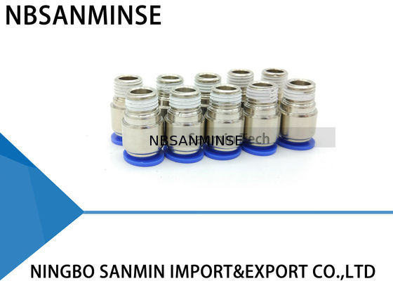 POC لوله پلاستیکی قطعات پنوماتیک گرد پنوماتیک مستقیم پنوماتیک در اتصال اتصالات Sanmin اتصال