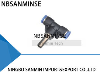 اتصالات پنوماتیک نوع PBJ T فشار در اتحادیه اتصالات لوله اتصالات شیلنگ پنوماتیک Sanmin