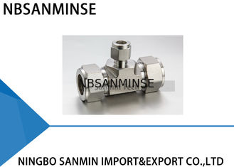 RUT Union Tee فولاد ضد زنگ SS316L لوله کشی نصب و راه اندازی هوا پنوماتیک Sanmin با کیفیت بالا