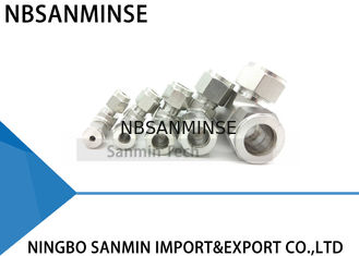 UT Union Tee فولاد ضد زنگ SS316L اتصالات لوله پنوماتیک لوله کشی اتصالات Sanmin با کیفیت بالا