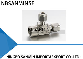 FRT زن Run Tee 316L اتصالات شیلنگ ضد زنگ ضد زنگ Sanmin با کیفیت بالا