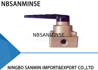 1/8 1/4 3/8 طراحی سوپاپ مکانیکی پنوماتیک سوئیچ دستی NBSANMINSE HV200-02 HV300-03 HV400-04