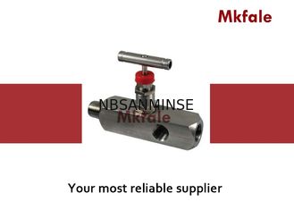 دریچه های ضد انفجاری فولاد ضد زنگ با مهر و موم تفلون ASME NPT فشار بالا 3000PSI 6000PSI