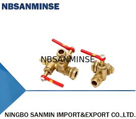 عنصر مهر و موم سه دستگیره اندازه گیری سطح مایع برای D1 1/2 " 3/4" بدن شیر