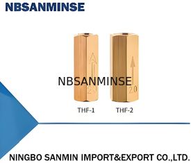 دریچه چک بازگشت روغن با فشار بالا THF با سوراخ 0.8-3.0mm و فشار حداکثر 15 بار