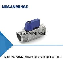 شیر برقی سیلندر پنوماتیک مینی بال 1 اینچی نر/نر