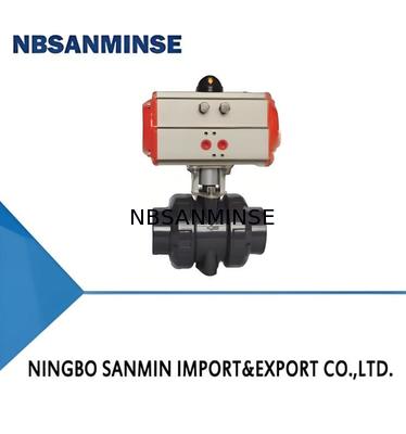 دریچه های توپ الکتریکی و پنوماتیک UPVC/CPVC/PPH برای فشار متوسط 1.2MPa و فشار پایین 0.035MPa ~ 0.35MPa