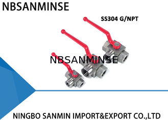 شیر آب هیدرولیک توپ شیرآب با فشار بالا سه شیر عملکرد عالی