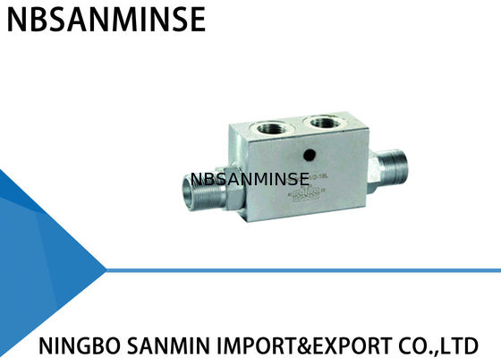 DPOCV Dual Polit Check Valve فولاد کربن هیدرولیک