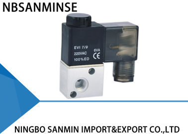High Speed Pneumatic Solenoid Valve 3 Way 2 Position Pneumatic Valve Sanmin 3V1 Series