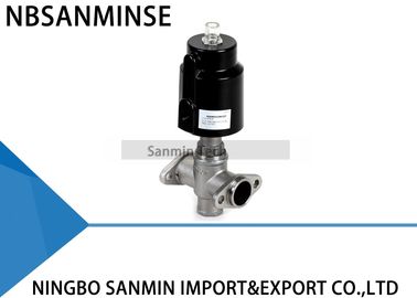 Pneumatically Operated 3 - Way Angle Seat Valve Manifold Valve Type JDF1300