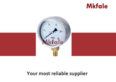 IP44 Brass Connection Liquid Filled Water Pressure Gauge 63mm 75mm 100mm 160mm