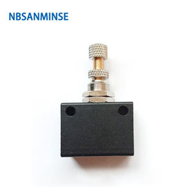 NBSANMINSE ASC G1/8 1/4 3/8 1/2 Precision Flow Control Valve Pneumatic Air Valve Flow Adjusting Normal Temperature