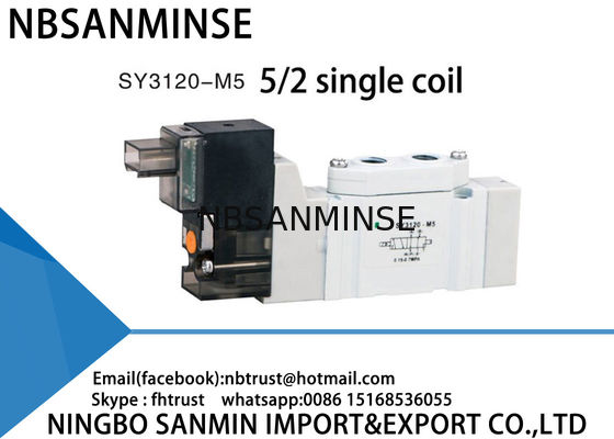SY3120 SY5120 SY7120 Pneumatic Compact Solenoid Valve Mini Valve Automation SMC Replace AC220V DC24V