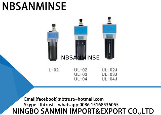 فیلتر تنظیم کننده کمپرسور هوا روان کننده تنظیم کننده فیلتر هوا / هوا / لاین سانمین
