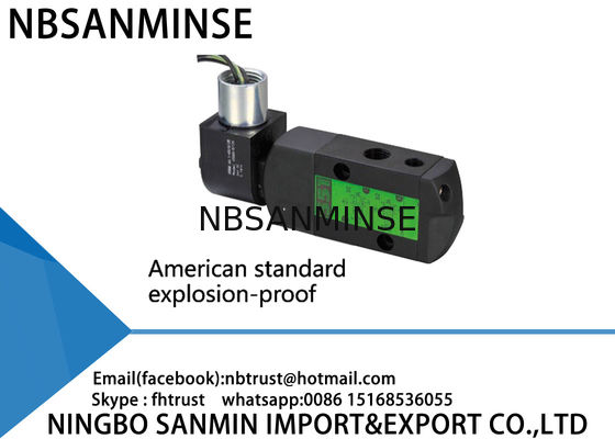 NIMUR551 سری ضد انفجار سوپاپ سیلندر پنوماتیک AISCO Type NBR PUR مهر و موم