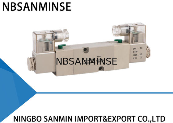 4V210 06 08 سوپاپ شیر برقی هوا Airtac نوع 2 طرفه شیر کنترل 3 طرفه AC220V DC24V