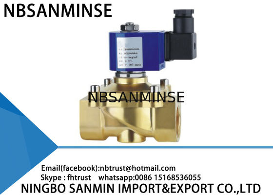 انفجار دریچه برنجی برقی Solenoid بزرگ قطر بزرگ اثبات Solenoid Valve 2 way
