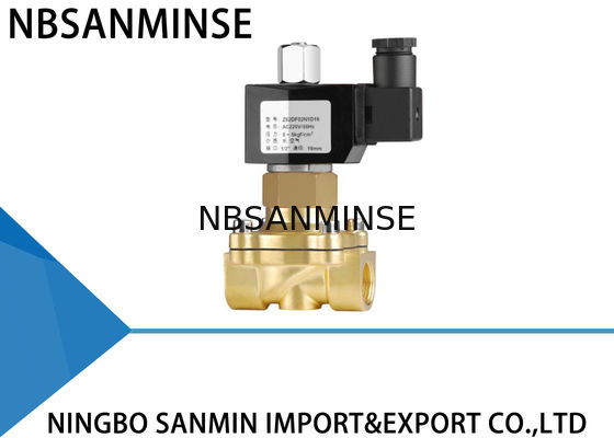 Z6 ضد انفجار جعلی شیر برقی سلونوئید به طور معمول باز 0 - 65 ℃ درجه حرارت