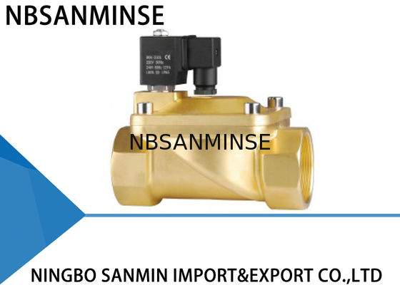 خلبان P6 دوطرفه جعلی برنجی برقی Solenoid Valve Solenoid عمل می کند