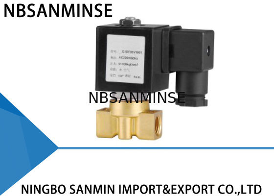 کم قدرت 1 2 اینچ شیر سلونوئید شیر 24VDC 220VAC 230VAC سازگار با محیط زیست
