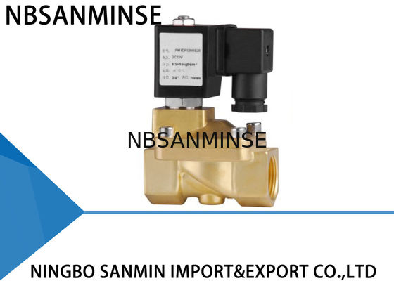 سفارشی PM 2/2 Way Brass Solenoid Valting شیر برقی شیر برقی برای گاز
