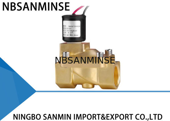 سفارشی PM 2/2 Way Brass Solenoid Valting شیر برقی شیر برقی برای گاز