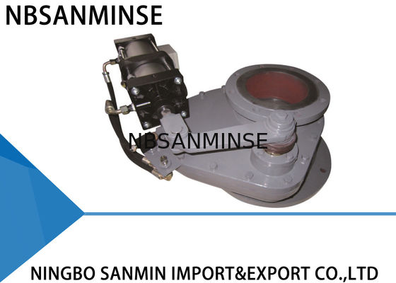 SMDF-DNB-J Double Disk Gate Valve کوچک بار شروع برای سیستم حمل و نقل خاکستری