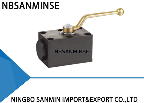 KHP Series نوع پلیت Lockable هیدرولیک سوپاپ سوپاپ هیدرولیک Sanmin مقاوم در برابر خوردگی