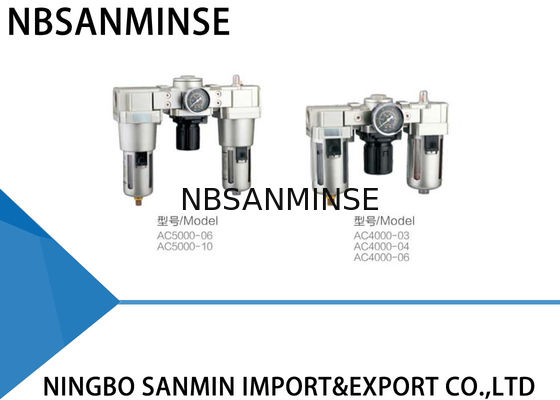 سیستم تهویه مطبوع کمپرسور فیلتر هوای اتوماتیک رگولاتور واحد ISO9001 Certification