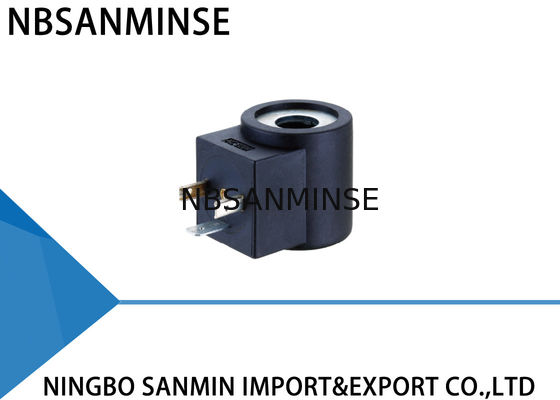 DC24V DC 18  5W قدرت معمولی هیدرولیک سیلندر سوپاپ DIN43605A نوع اتصال