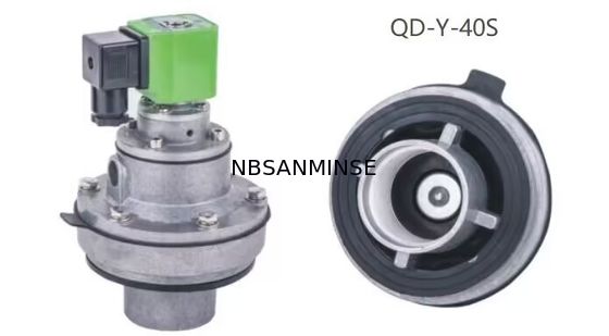دریچه دیافراگم دریچه دیافراگم NBSANMINSE QD-Y Valve SBFEC Type برای سیستم جمع آوری گرد و غبار کیسه G1-1 / 2 G2 G2-1 / 2 G3 G4