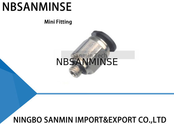 PC - C Compact یک لمس اتصالات کوتاه مجهز به پنوماتیک فشار در هوا پنوماتیک مردان راست اتصالات Sanmin