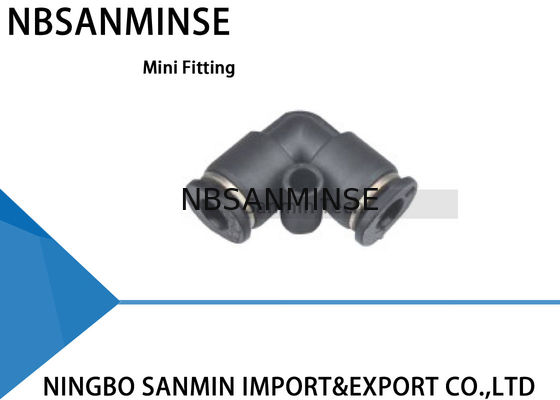 PV - C Compact یک لمس اتصالات مینی اتصالات لوله اتحادیه آرنج هوا اتصالات سریع پنوماتیک اتصال سانمین