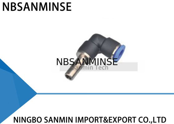 لوله اتصالات PLJ شیلنگ اتحادیه آرنج کاهش اتصالات پنوماتیک پلاگین در Jointer با کیفیت بالا Sanmin
