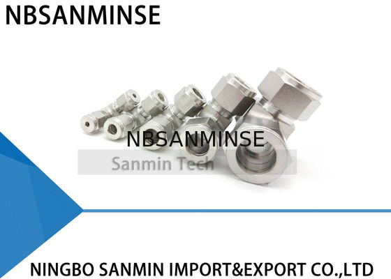 UT Union Tee فولاد ضد زنگ SS316L اتصالات لوله پنوماتیک لوله کشی اتصالات Sanmin با کیفیت بالا