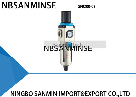 GFR200 GFR400 یک واحد فیلتر تنظیم کننده روانکاری Sanmin air FRL unit