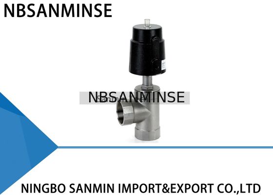 دریچه تخلیه پنوماتیک SS 304 صندلی زاویه پنوماتیک JDF1400 / JDF1500
