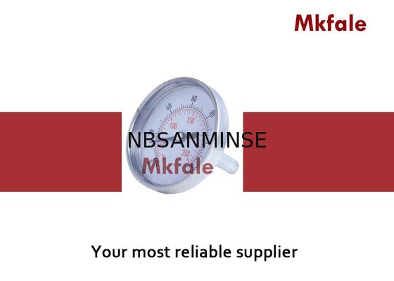 گرما / لوله کشی فشار مایع آلومینیوم سنج دماسنج دو فلزی