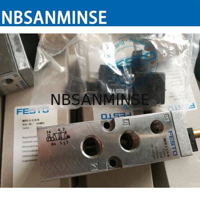 1/4 1/8 سوپاپ سیلنوئید پنوماتیک شیر سلونوئید Festo اصلی NBSANMINSE MFH