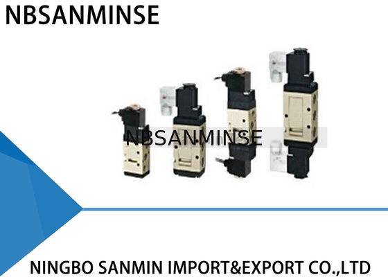 1/8 1/4 3/8 G نوع سلونوئید سوپاپ پنوماتیک دریچه کنترل هوا دریچه تک / دو سیم پیچ