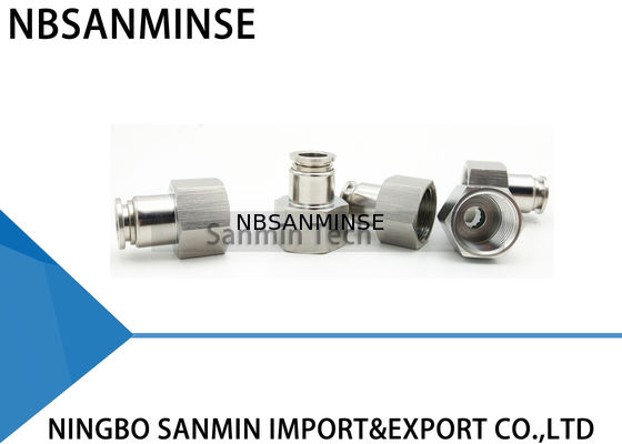 NBSANMINSE SSPCF M5 M6 1/8 1/4 3/8 1/2 SS316L قطعات موضوع داخلی زن راست