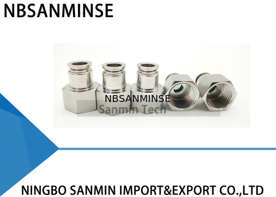 NBSANMINSE SSPCF M5 M6 1/8 1/4 3/8 1/2 SS316L قطعات موضوع داخلی زن راست