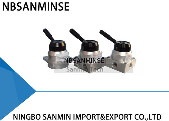 دریچه سوئیچینگ دستی 1/1 موضوع Pneumatic Solenoid Valve NBSANMINSE K34R6