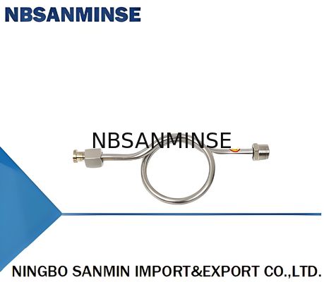 لوله بافند فشار سنج فولاد ضد زنگ بسیار پایدار و دقیق 302B DN15 × DN15 برای کاربردهای مختلف
