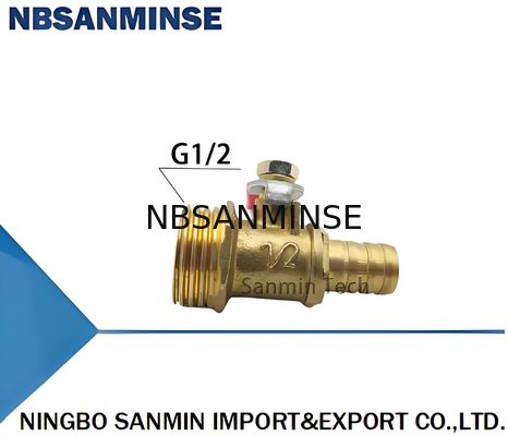 قطعات کمپرسور هوا با دریچه توپ G 1/2 G 1/8 1PC NBSANMINSE